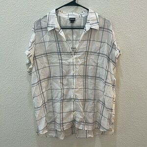 Patagonia Women's Lightweight A/C Short Sleeve Shirt; Windowpane L